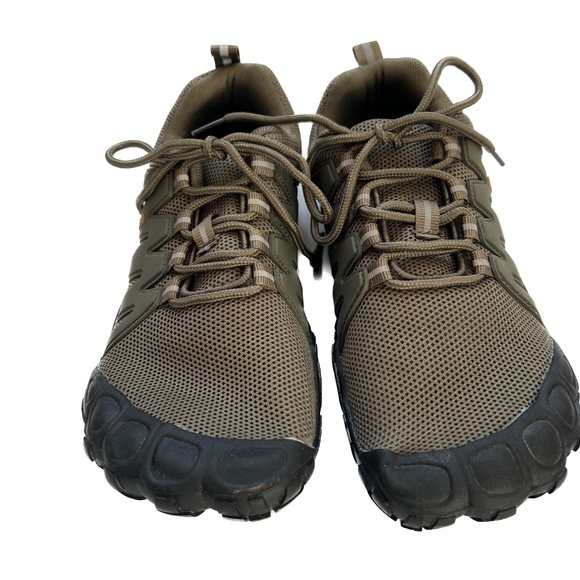 Weweya Sneakers Shoes Barefoot Minimalist Running Size 40 US 8 Olive Green - Picture 1 of 11